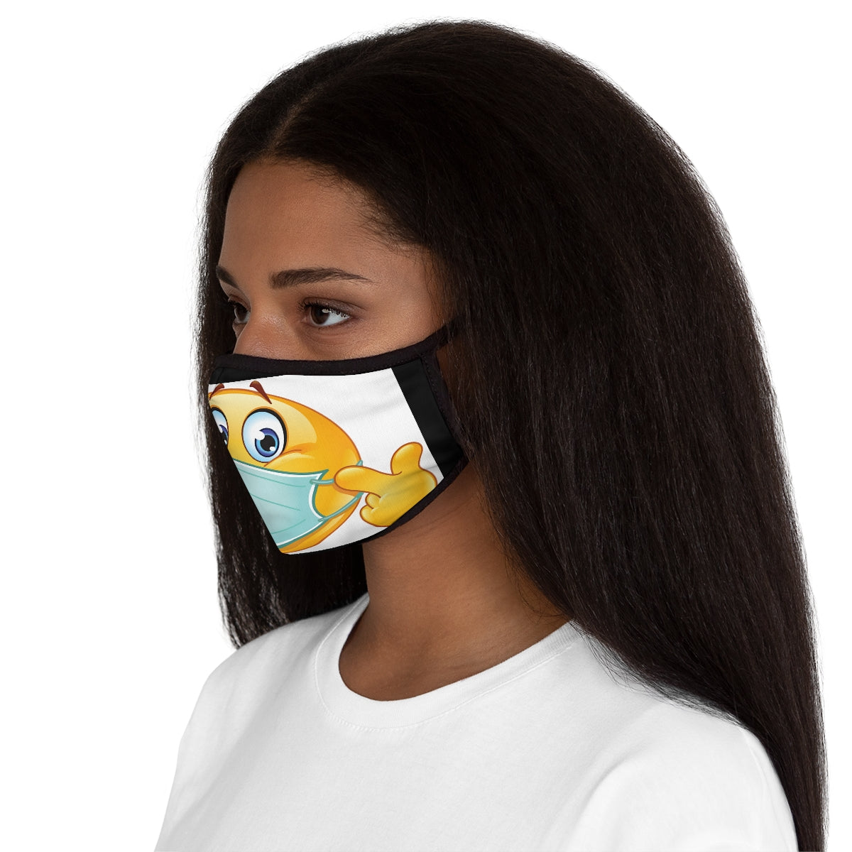 Fitted Polyester Face Mask